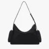 Bolso hobo con cremallera Aren en Econyl® y piel con estampado Monogram