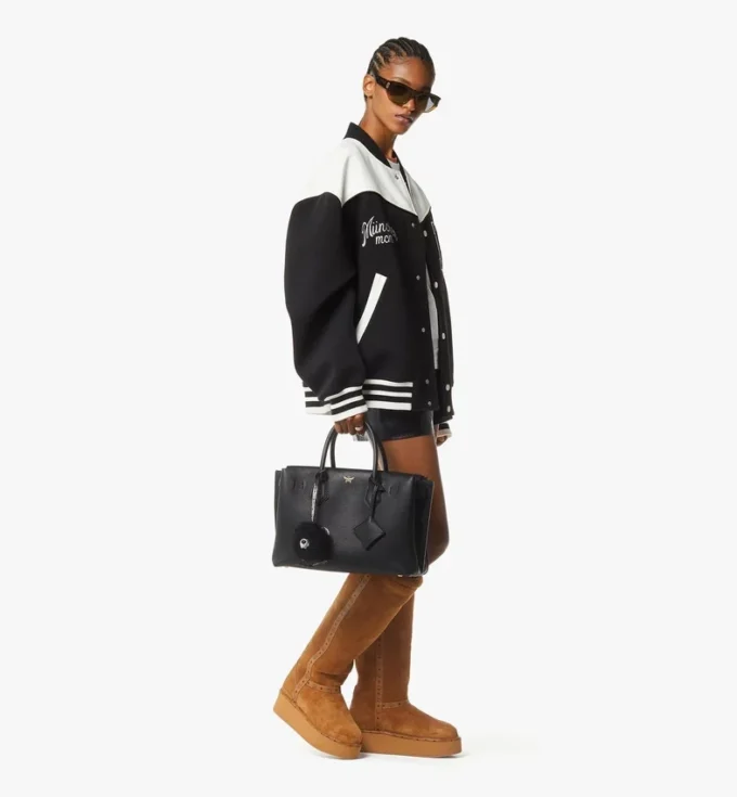 Bolso Milla Tote en piel granulada Bolso Milla Tote en piel granulada