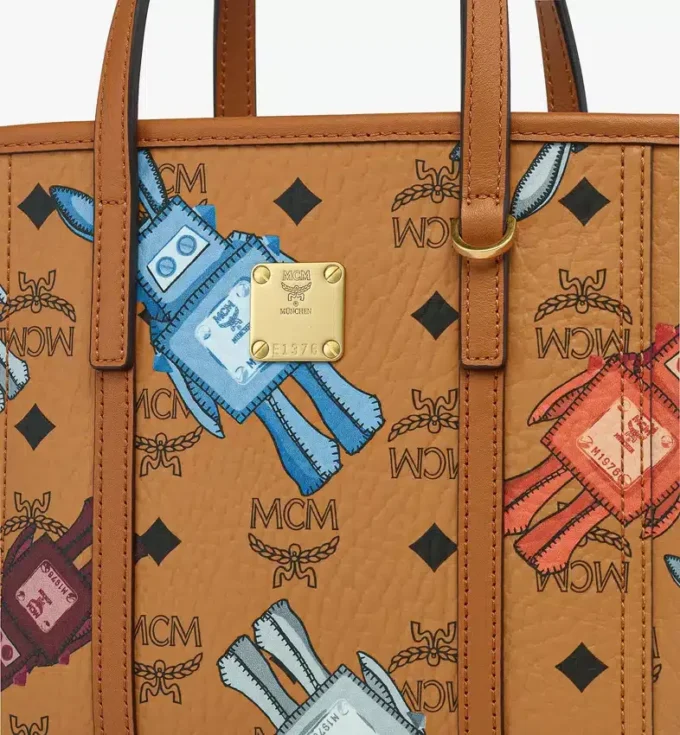 Bolso shopper Toni con cremallera superior en Rabot Visetos