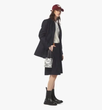 Bolso tipo cubo Himmel en piel Monogram con lentejuelas
