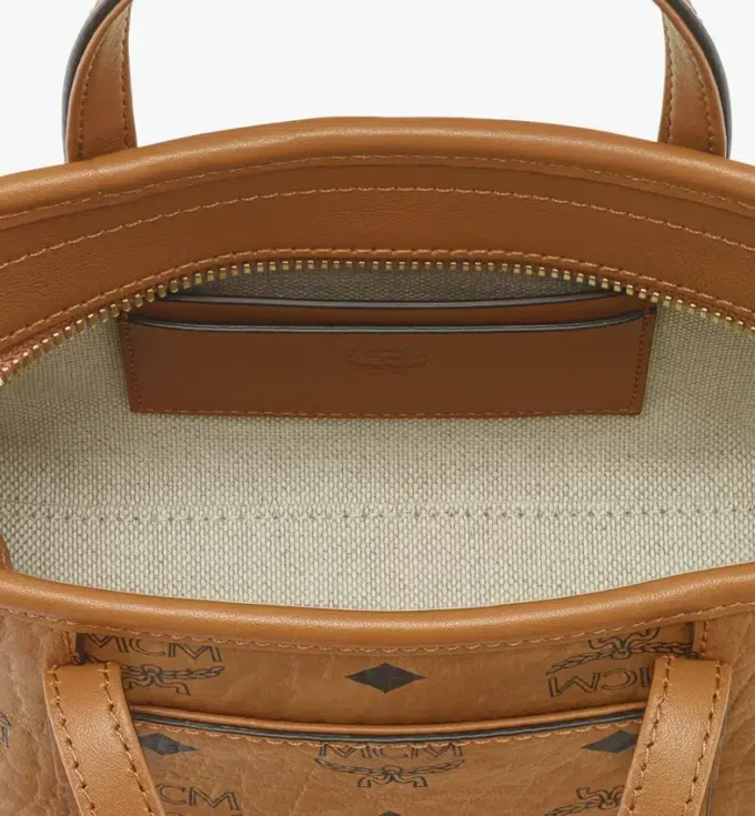 Bolso Toni Shopper con cremallera superior en Visetos