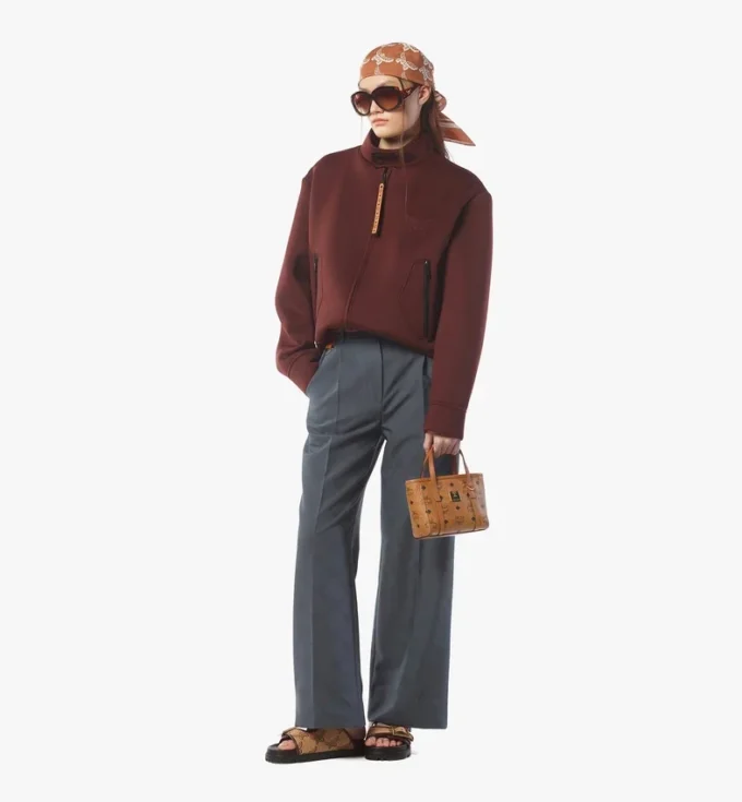Bolso Toni Shopper con cremallera superior en Visetos