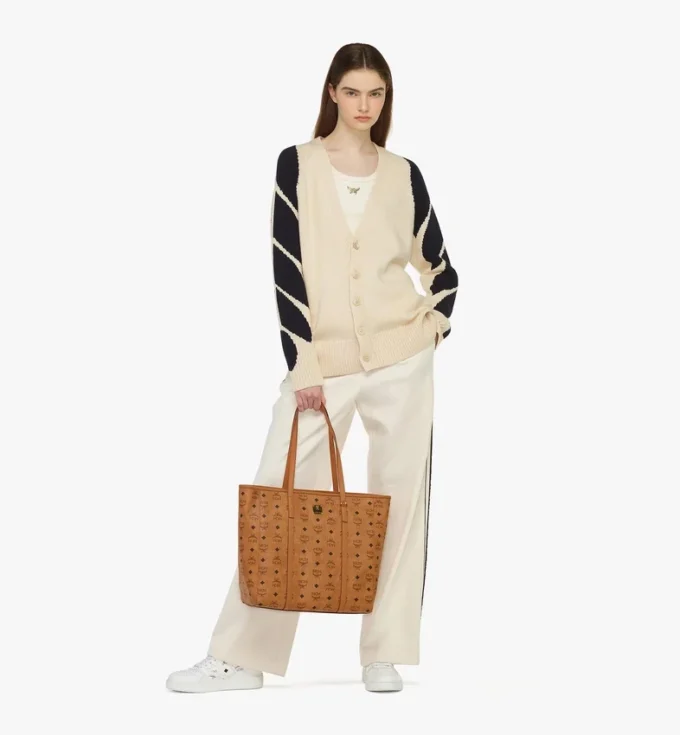 Bolso Toni Shopper con cremallera superior en Visetos Bolso Toni Shopper con cremallera superior en Visetos