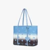 Bolso Toni Shopper con cremallera superior en Visetos degradado Bolso Toni Shopper con cremallera superior en Visetos degradado