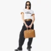 Bolso tote Aren en mezcla de piel Visetos Bolso tote Aren en mezcla de piel Visetos