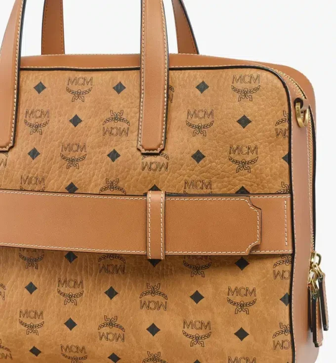 Bolso tote Aren en mezcla de piel Visetos Bolso tote Aren en mezcla de piel Visetos