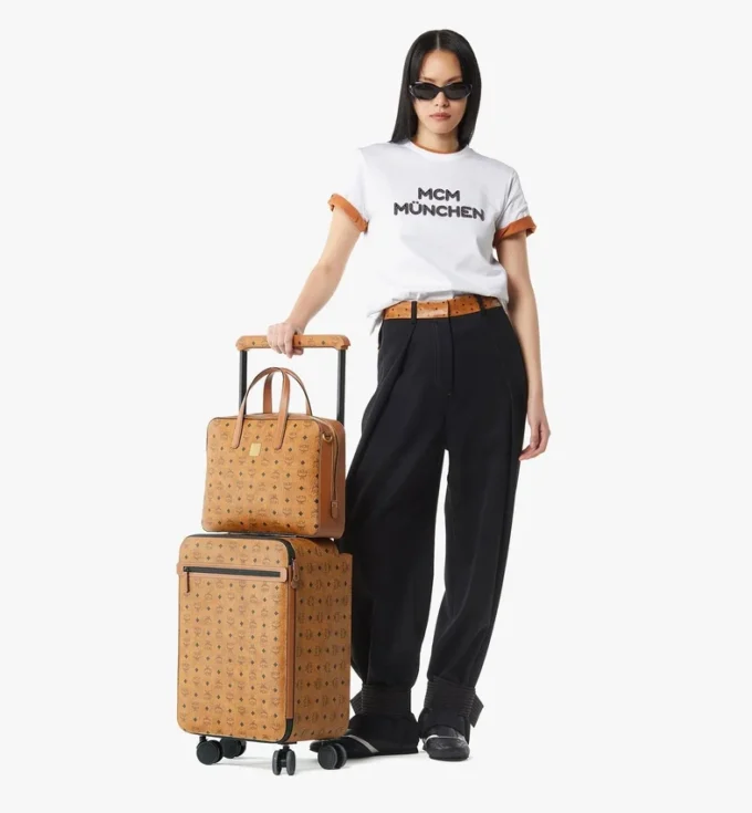 Bolso tote Aren en mezcla de piel Visetos Bolso tote Aren en mezcla de piel Visetos
