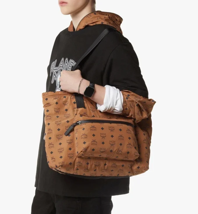 Bolso tote plegable Aren en nailon Monogram