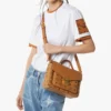 Bolso Tracy en mezcla de piel Visetos Bolso Tracy en mezcla de piel Visetos