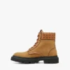 Botas de nubuck y piel con estampado Monogram Botas de nubuck y piel con estampado Monogram