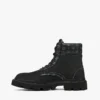 Botas de nubuck y piel con estampado Monogram Botas de nubuck y piel con estampado Monogram