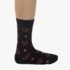 Calcetines de punto con monograma Calcetines de punto con monograma
