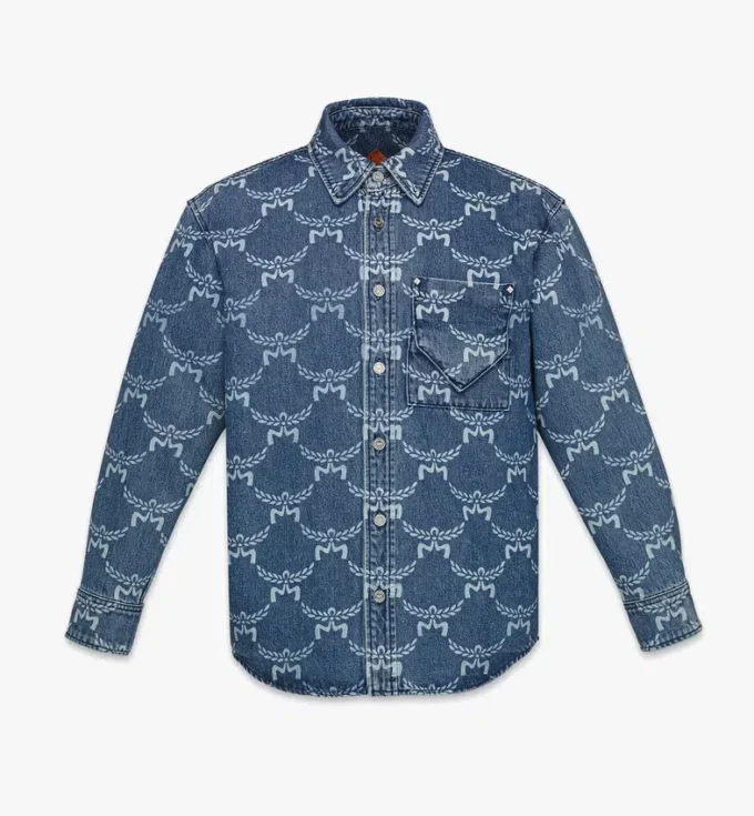 Camisa vaquera con monograma Lauretos Camisa vaquera con monograma Lauretos