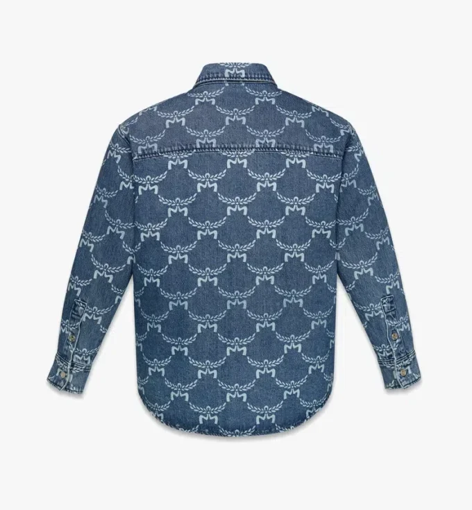 Camisa vaquera con monograma Lauretos Camisa vaquera con monograma Lauretos