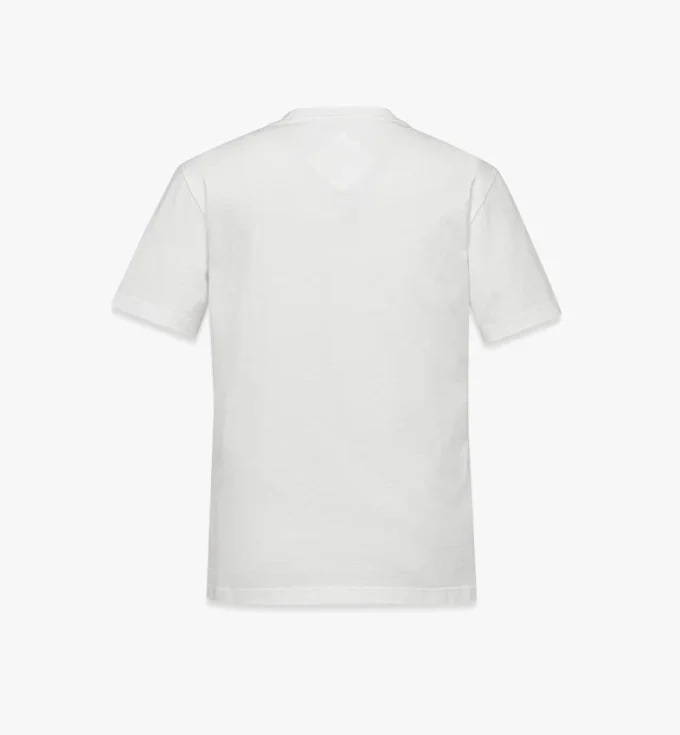 Camiseta con estampado del logotipo en algodón orgánico