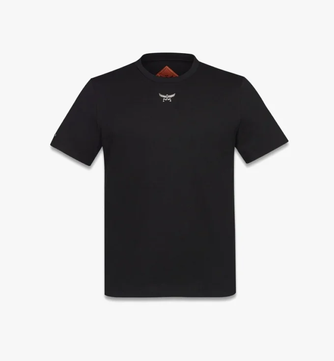 Camiseta con estampado del logotipo Essential en algodón orgánico Camiseta con estampado del logotipo Essential en algodón orgánico