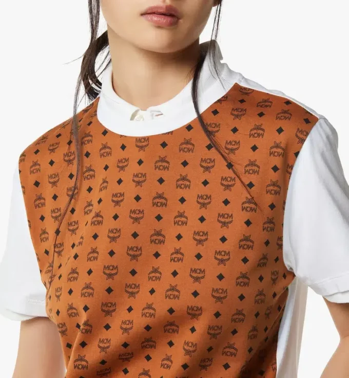Camiseta con estampado Monogram de algodón orgánico Camiseta con estampado Monogram de algodón orgánico
