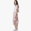 Falda midi Monogram de nailon reciclado