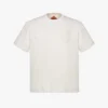 Camiseta de bouclé con parche con el logotipo Camiseta de bouclé con parche con el logotipo