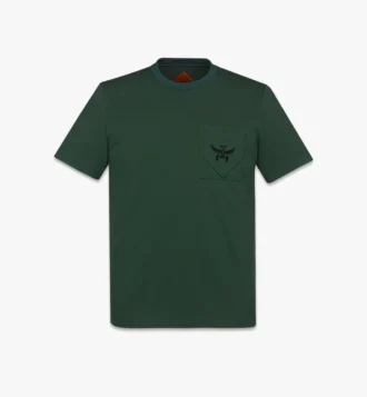Camiseta Essential con bolsillo y logotipo en algodón orgánico