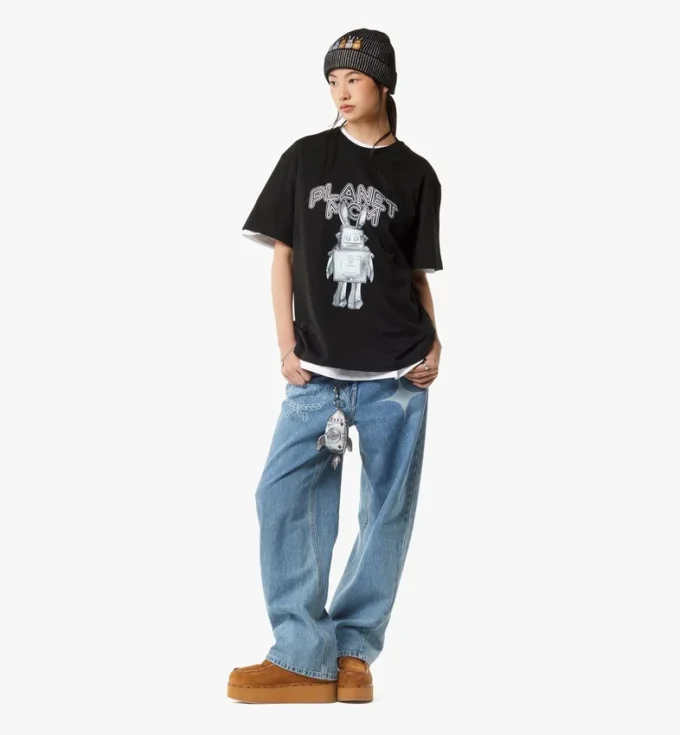 Camiseta Planet MCM Rabot de algodón orgánico Camiseta Planet MCM Rabot de algodón orgánico