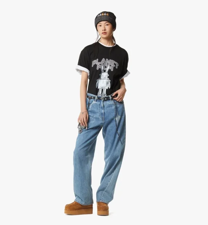 Camiseta Planet MCM Rabot de algodón orgánico Camiseta Planet MCM Rabot de algodón orgánico