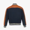 Chaqueta universitaria de ponte con jacquard de neopreno Monogram Chaqueta universitaria de ponte con jacquard de neopreno Monogram