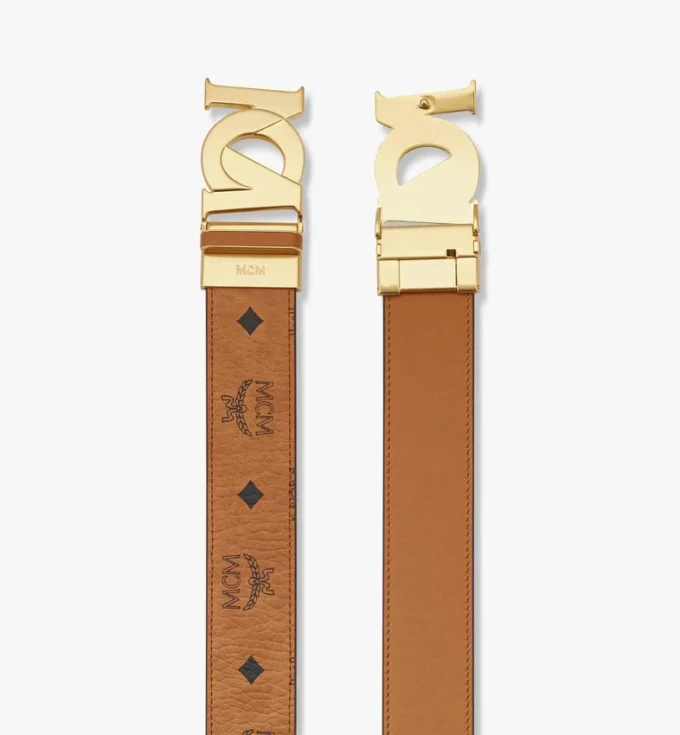 Cinturón reversible M-Art de 3,8 cm en Visetos