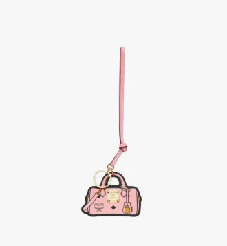 Dije 2D Ella Boston en piel con estampado Monogram