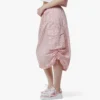 Falda midi Monogram de nailon reciclado