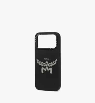 Funda para iPhone 17 Pro Max con logotipo de MCM x Casetify
