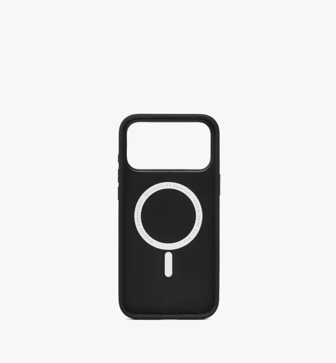Funda para iPhone 17 Pro Max con logotipo de MCM x Casetify
