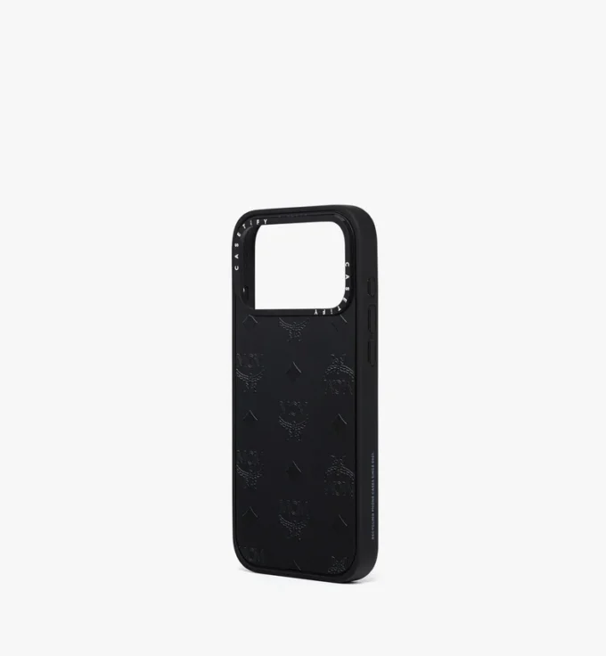 Funda para iPhone 17 Pro Max MCM X Casetify Monogram Impact