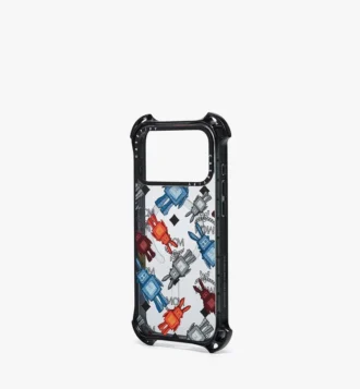 Funda para iPhone 17 Pro Max MCM x Casetify Rabot Monogram Bounce