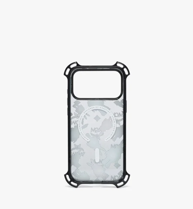 Funda para iPhone 17 Pro Max MCM x Casetify Rabot Monogram Bounce