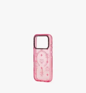Funda para iPhone 17 Pro MCM X Casetify Monogram Impact