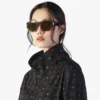 Gafas de sol cuadradas con monograma