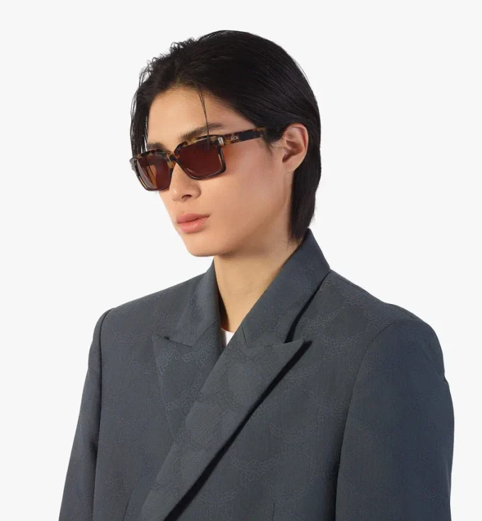 Gafas de sol cuadradas de gran tamaño