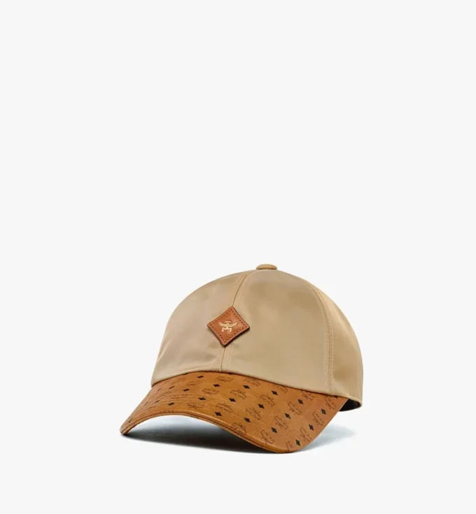Gorra clásica de Econyl® y piel Gorra clásica de Econyl® y piel