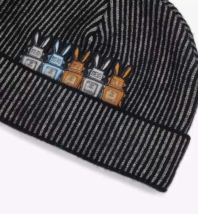 Gorro Rabot de lana con lurex