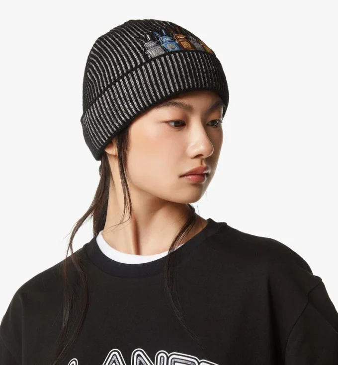 Gorro Rabot de lana con lurex