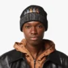 Gorro Rabot de lana con lurex