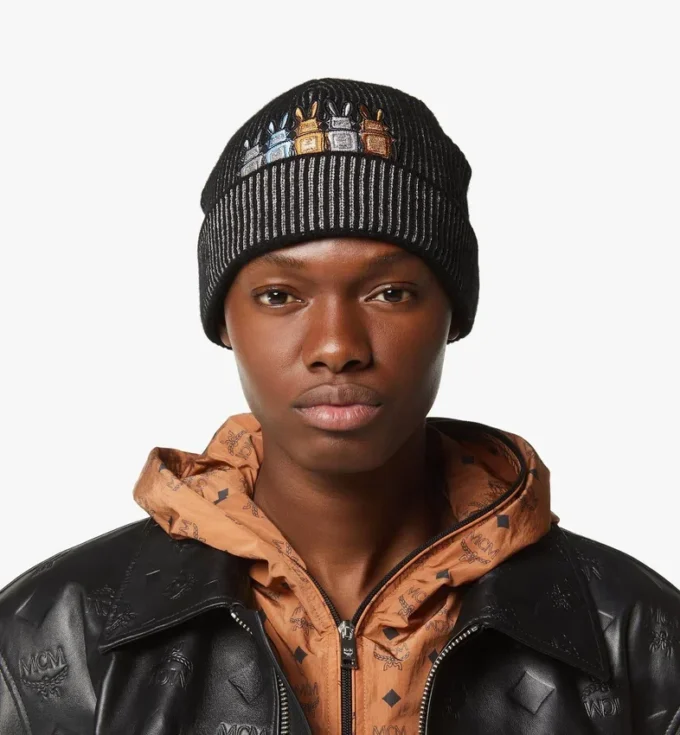 Gorro Rabot de lana con lurex