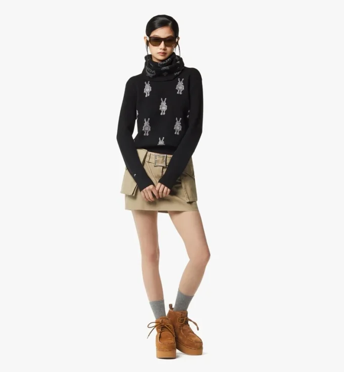 Jersey Rabot en jacquard de lana Jersey Rabot en jacquard de lana