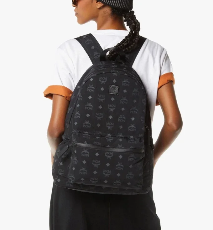 Mochila plegable Stark en nailon con monograma Mochila plegable Stark en nailon con monograma