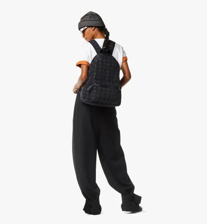 Mochila plegable Stark en nailon con monograma Mochila plegable Stark en nailon con monograma