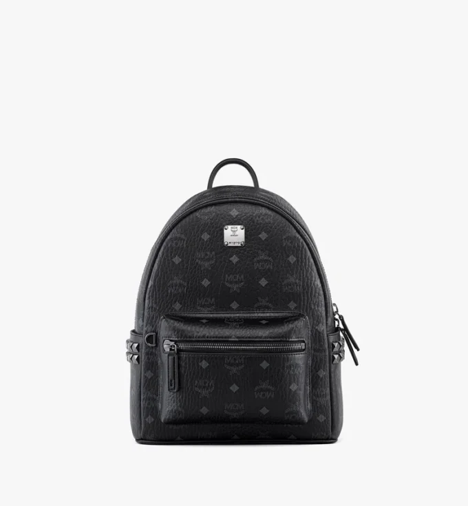 Mochila Stark con tachuelas laterales en Visetos Mochila Stark con tachuelas laterales en Visetos