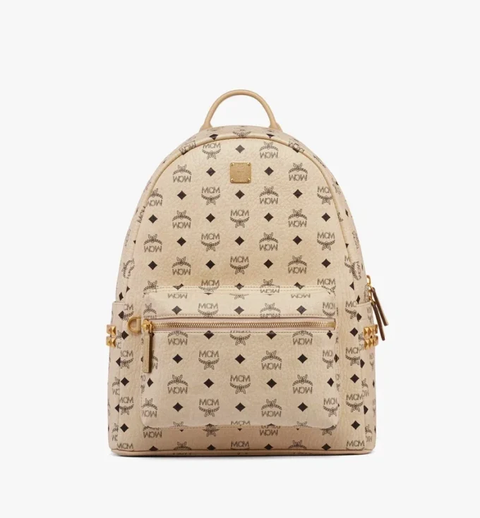 Mochila Stark con tachuelas laterales en Visetos Mochila Stark con tachuelas laterales en Visetos