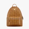 Mochila Stark con tachuelas laterales en Visetos Mochila Stark con tachuelas laterales en Visetos