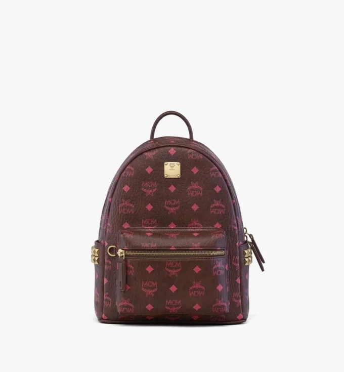 Mochila Stark con tachuelas laterales en Visetos Mochila Stark con tachuelas laterales en Visetos